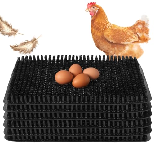 Almohadillas para anidar pollos de 13.8 x 11.6 pulgadas reutilizables y fáciles de limpiar 2