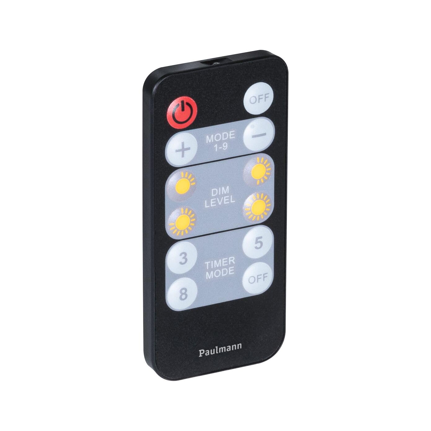 Paulmann Solar LED Strip 10m warmweiß Fernbedien. 1xAkku 18650 1500 mAh schwarz 71195