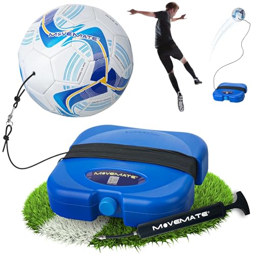 MOVEMATE® Fußball-Training Set inkl. Fußball mit Schnur | Beliebtes...