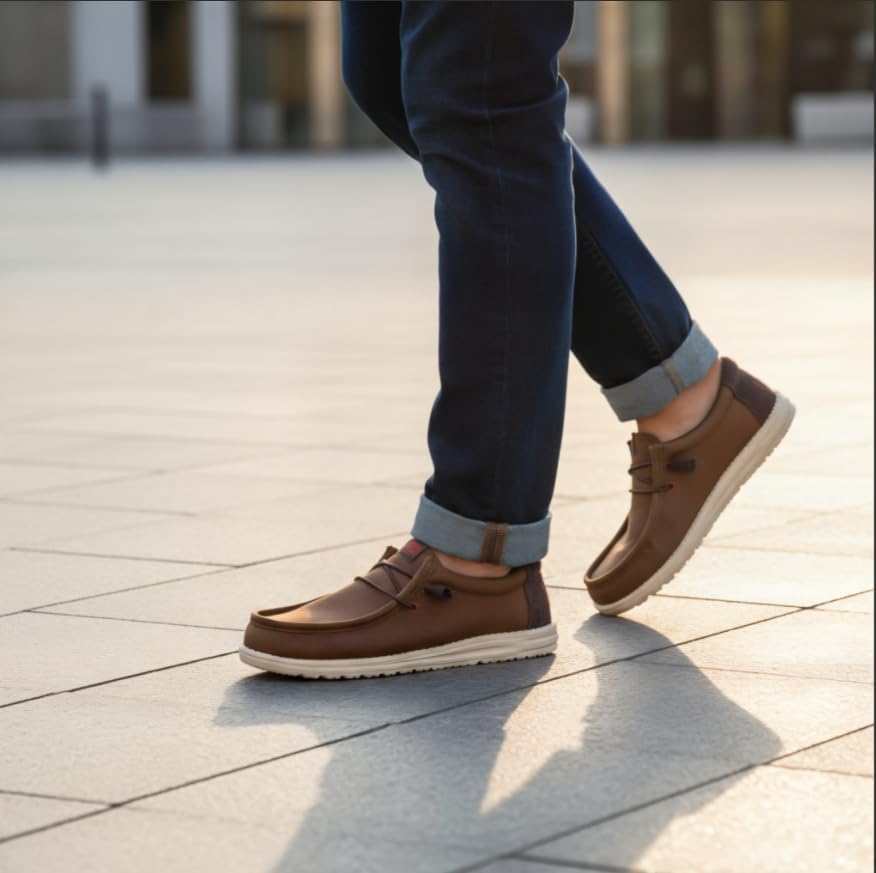Image of HEYDUDE Wally Amazon Exclusive Styles, Men's Shoes, Men's Slip-on Loafers, Comfortable & Light-Weight
