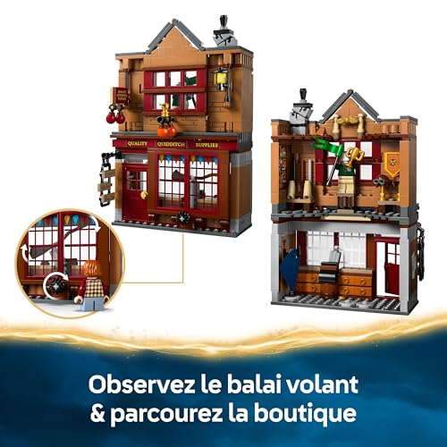 LEGO® Harry Potter™ 76452 Magasin d'accessoires de Quidditch™ et marchand de glaces - vue 5