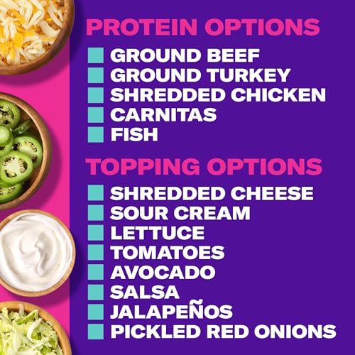 Taco Bell Queso-Burrito Cravings Kit, 21.5 oz Box