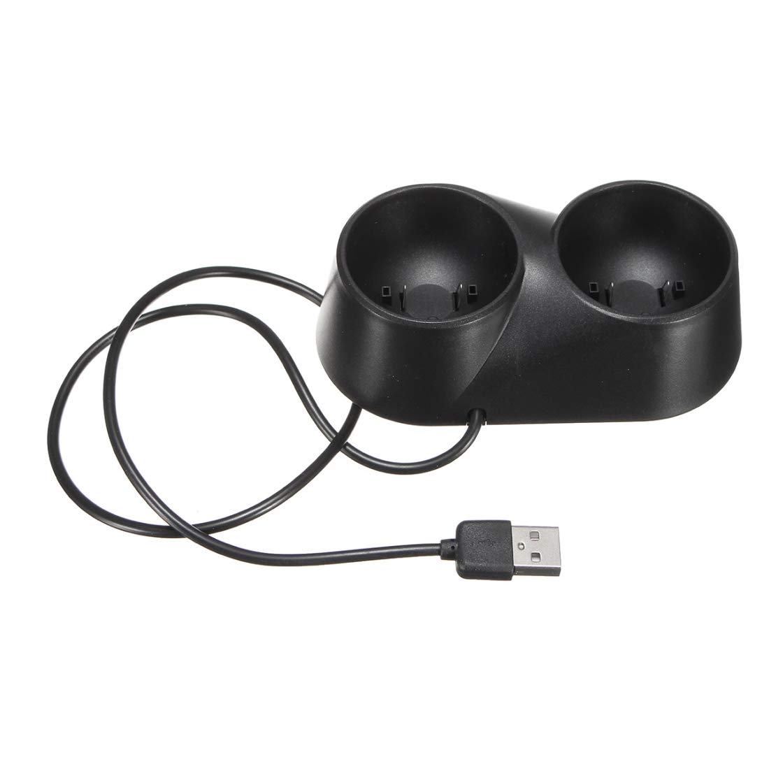 CHENCHUAN VR & AR Accessory VR Controller Charger Dual USB Dock Game Charging Station Stand for PS4 PSVR Move Tool-image-29