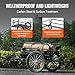 VEVOR Bike Cargo Trailer, 160 lbs Load Capacity, Heavy-Duty Bicycle Wagon Cart, Foldable Compact Storage & Quick Release with Universal Hitch, 16