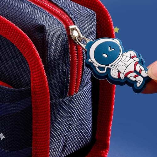 Image of DEOXY Universe Space Theme Pencil Pouches for Stationary | Aesthetic Pencil Case for College Students | School Pouch for Boys Stylish | Cute Pen Pouch for Boys Korean Bag(Universe Space)