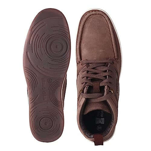 Image of Red Chief Leather Casual Boots for Men