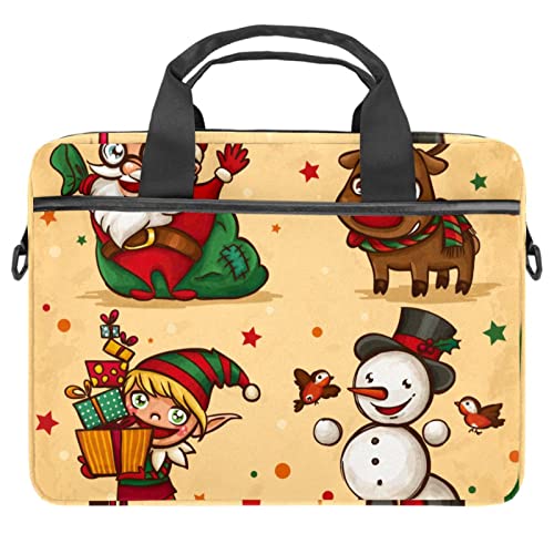Sacoche bandoulière ordinateur portable 13" anti-choc motif nébuleuse pour protéger votre PC