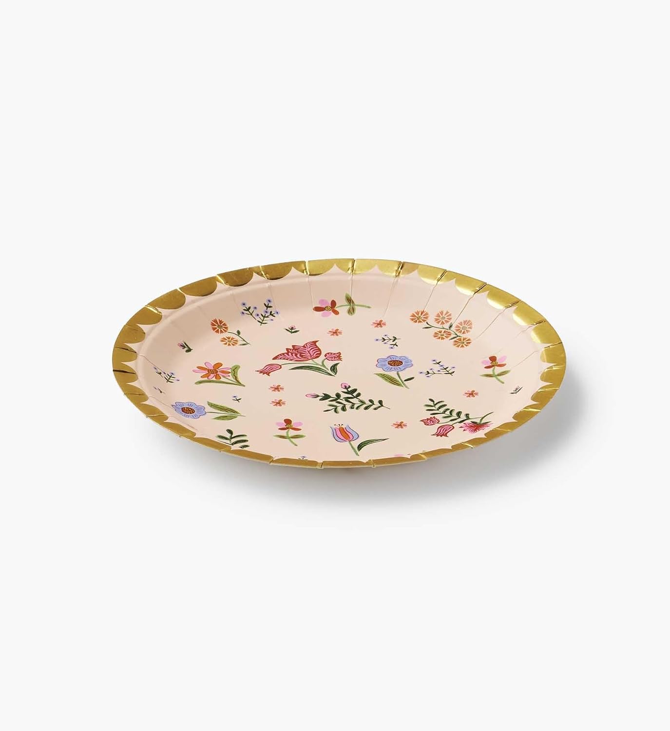 RIFLE PAPER CO. Liesel Small Paper Plates, Set of 8, Printed in Full Color image 3