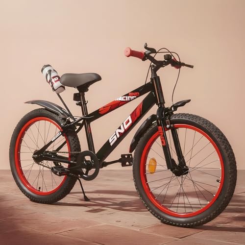 Image of StarAndDaisy Bicycle for Kids Cycle /Bicycle20T Inch for Age 7-12 Years | Kids Bicycle with Adjustable Seat & Handlebar | Cycle for Kids with Bell, Bottle Holder & Side Stand (20T)
