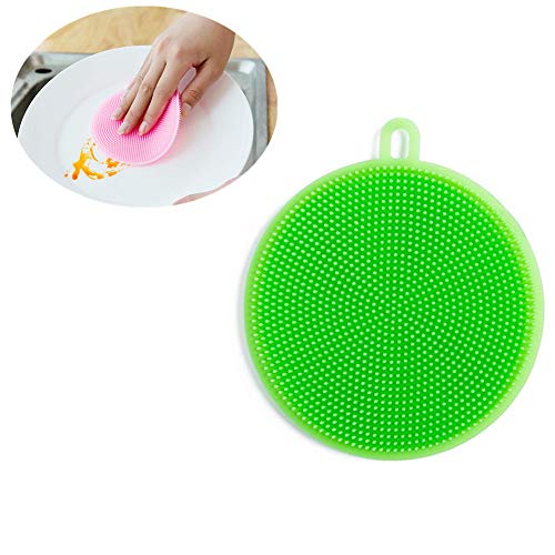 Preisvergleich Produktbild MOPKJH Küchenreinigungstücher Geschirrtücher Schneller, trockener Topfreiniger Wiederverwendbare Wischtücher Reinigungstücher für Zuhause Verdickter Wischer Green