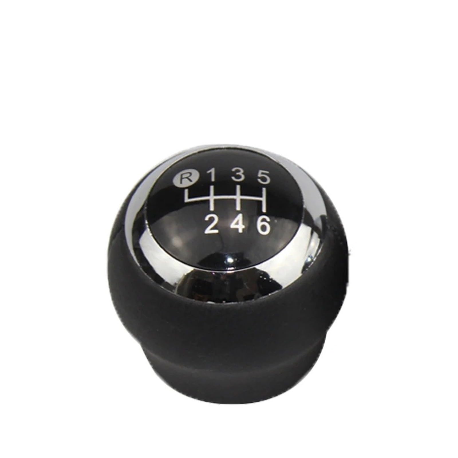 Vbbrswaad Gear Knob Car Gear Shift Knob Lever Handball 5/6 Speed for Toyota for Corolla for RAV4 for Avensis for Yaris for Verso for Auris for Aygo(Black 6 Speed)
