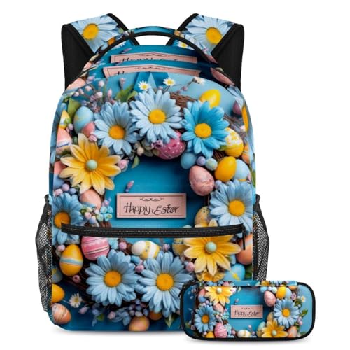 Sac d'école adolescents 2 pièces grand volume pour voyage