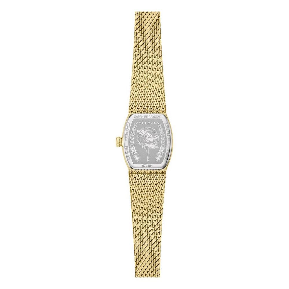 Bulova Damen Analog Quarz Armbanduhr Goddess of Time