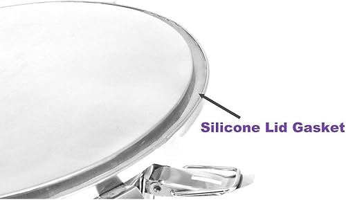 Miniatura 7 de Olla de acero inoxidable de 36 cuartos de galón térmica con dispensador comercial, olla de 19 pulgadas de alto x 16 pulgadas de profundidad,