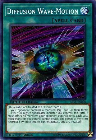Yu-Gi-Oh! - Diffusion Wave-Motion - SBLS-EN008 - Common - 1st Edition - Speed Duel Decks - Arena of Lost Souls