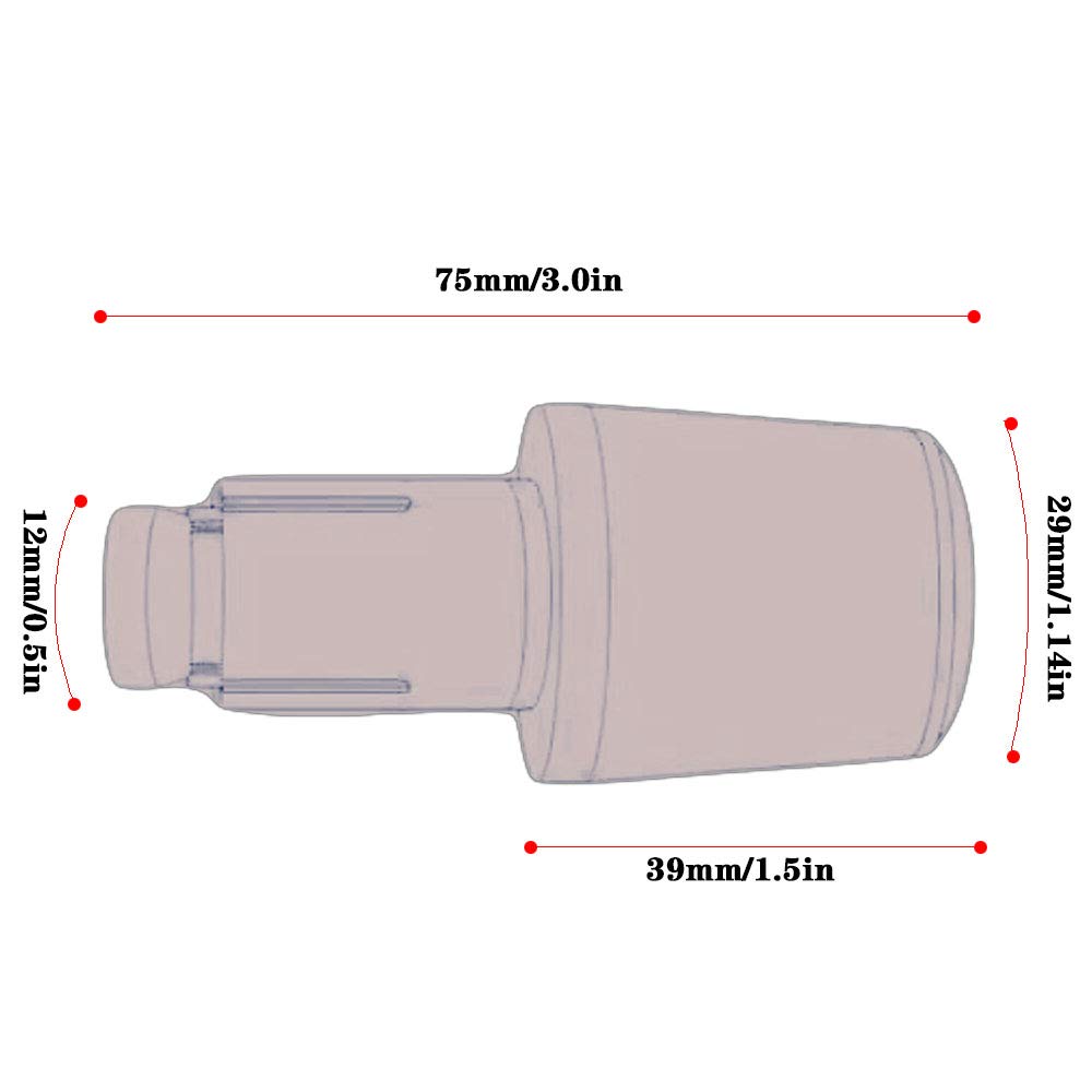 DXJYF Moto CNC Alm Embouts Guidon, Pour Suzuki GSXR 600 750 1000 1100