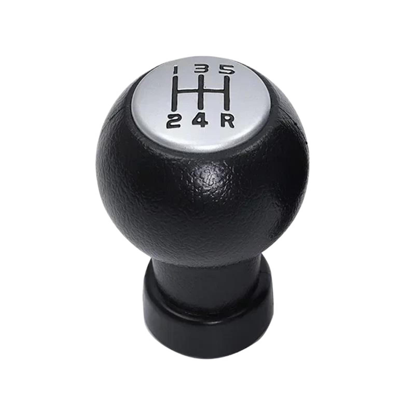 Hcpavext Gearknob Mattesilver For Suzuki For Swift Sx4 For Alto 2005-2015 Abs Car Hand Speed Gear Shift Knob Gaitor Collar Case (Gearknob Mattesilver)