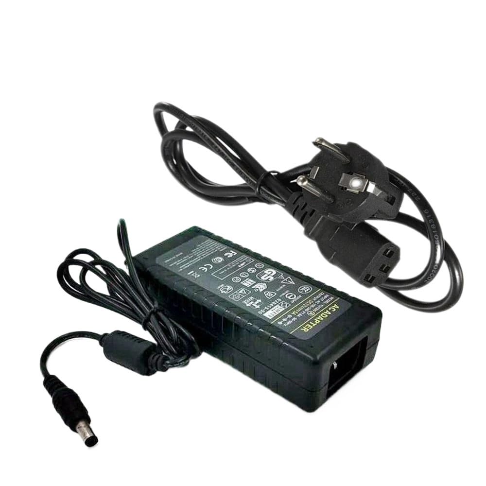 TNNBNT 36V 2A 72W AC DC Adapter Charger For 5050 3528 LED Light CCTV 36V2A Switch Power Supply 5.5 * 2.5/2.1mm With AC Cable Cord(AU cable)
