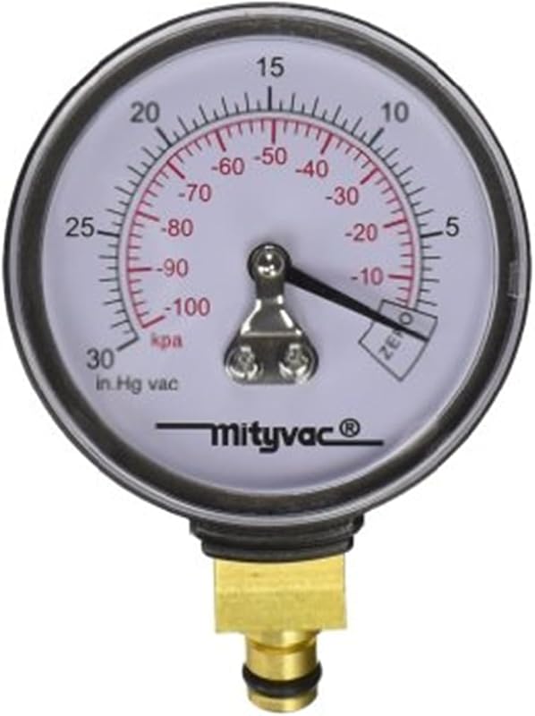 Manômetro de vácuo Mityvac MVA6178 para MV8000 – 1 unidade