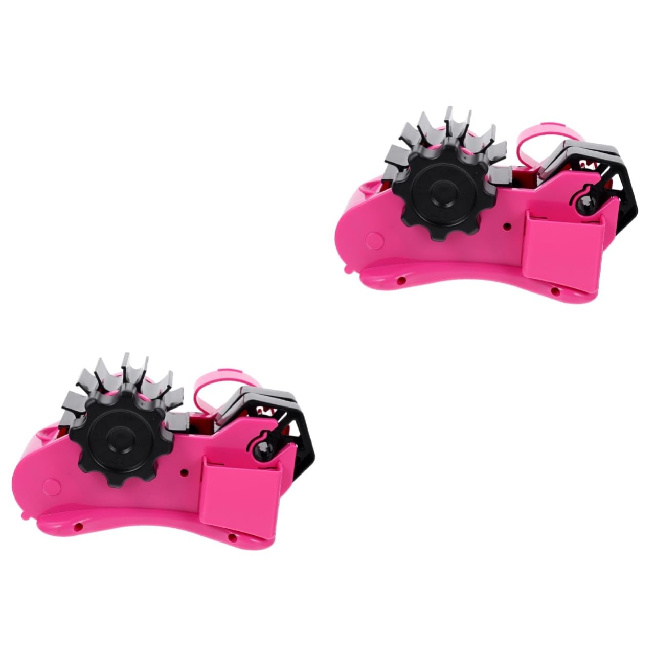Tofficu 2 Stück Bandschneider Schlüssel Draht Zange Haken Automatisch Aufkleber Werkzeug Bandhalter Wärmebandspender Klebebandspender Tape-aufbewahrungsständer Rosa Rostfreier Stahl