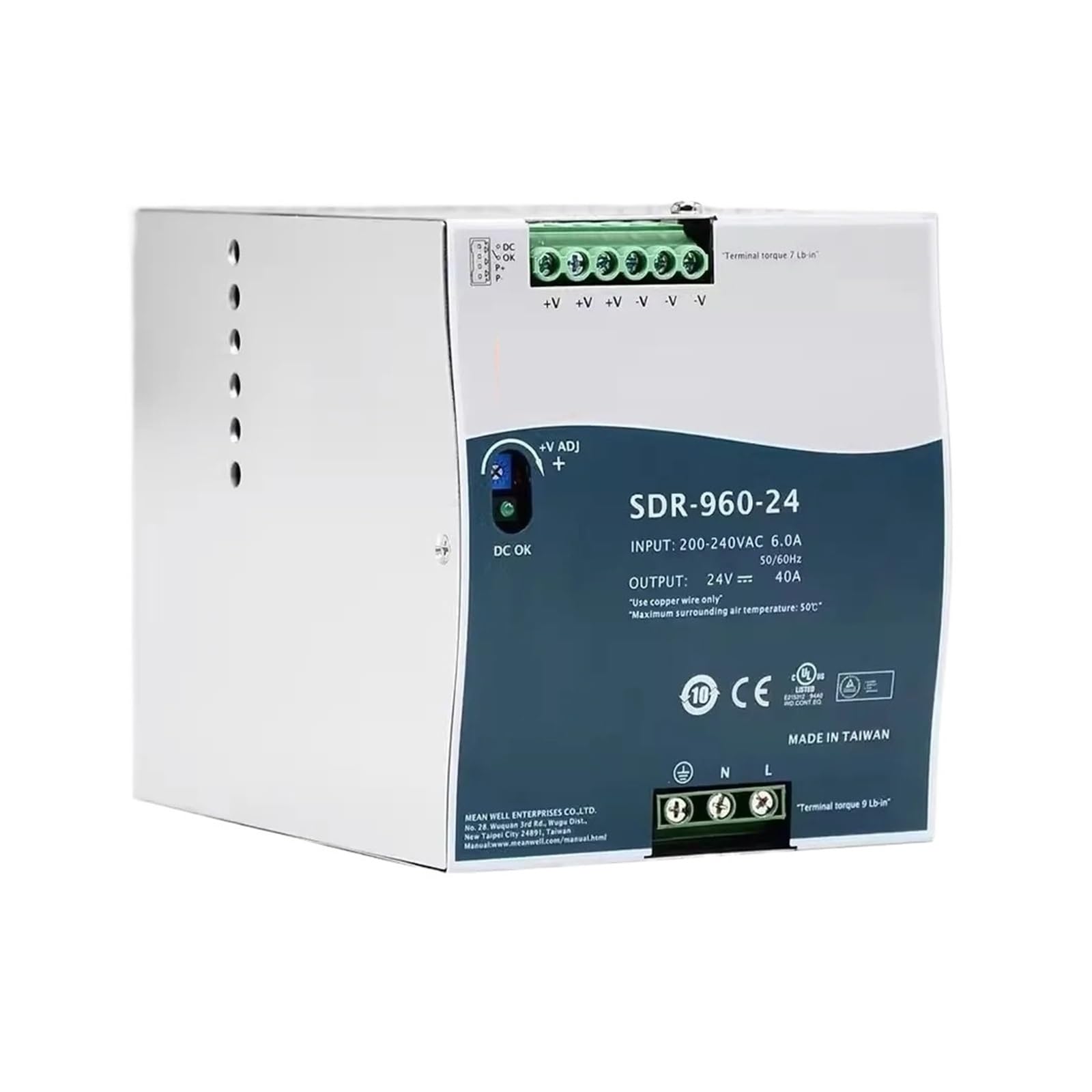 LEOTNNDQ Power Supply SDR-960-24 SDR-960-48 960W Single Output(SDR-960-48)