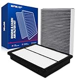 KAX Engine & Cabin Air Filter Kit, Replacement for Kia Telluride 2020-2025, Hyundai Santa Fe 2019-2020, Replace# CA11943 CF10735