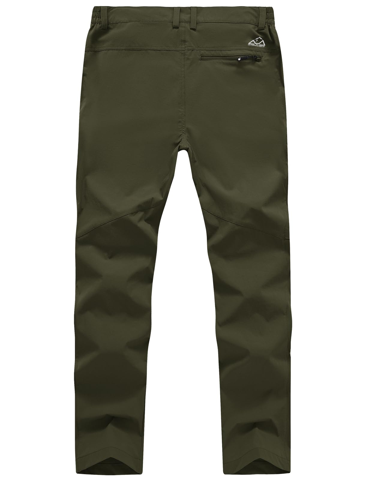 donhobo Herren Outdoor Wanderhose Wasserabweisend Verschleißfest Funktionshose Leicht Schnelltrocknend Camping Trekkinghose mit Reißverschlusstaschen