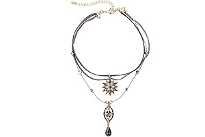 BDSM Jewelry: Captivating Choker Necklace Adorned with Shimmering Stars