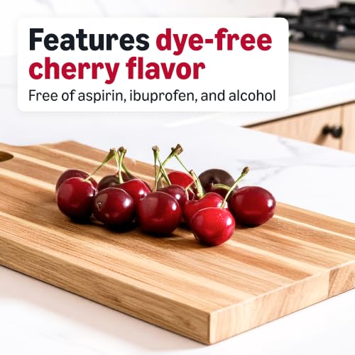 Amazon Basics Children's Pain and Fever, Acetaminophen 160 mg per 5 mL Oral Suspension, Dye-Free Cherry Flavor, Fever Reducer and Pain Reliever, 8 fl oz (Previously Care) - image 8