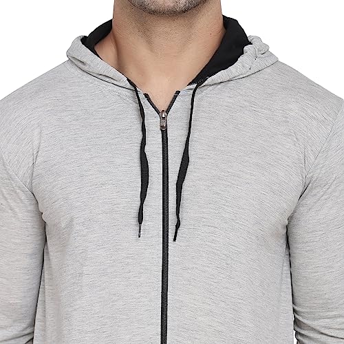 Image of Geum Men's Hooded Neck Full Sleeves T-Shirt