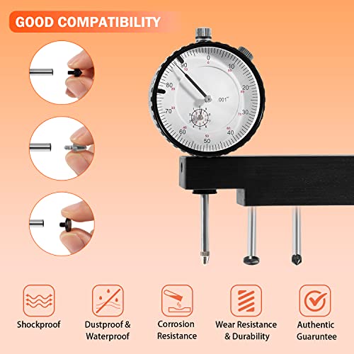 Besttruck 6434 Sleeve Height And Counter Bore Gauge Fits For All Diesel Engines, Range: 0-1.00" Graduation: 0.001" Reading: 0-100 #TOP1