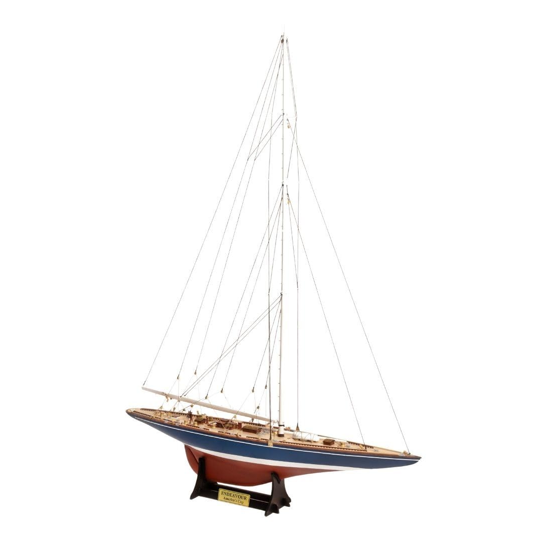 Occre Grey 12013 Endeavour Yacht Model In 1:75 Scale, Building Kit, 53 Cm X 9.2 Cm X 72.5 Cm