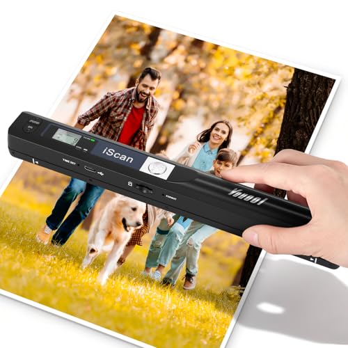 📄🚀【Scansiona sempre e ovunque: la libertà in mano】Con questo scanner portatile ultraleggero (solo 25,5 cm di lunghezza e 170 g di peso), avrai il tuo ufficio sempre con te. Che tu sia in riunione, in viaggio o in viaggio d'affari, questo scanner portatile per documenti si adatta facilmente alla tua borsa o allo zaino. Grazie alla sua robusta struttura in ABS, rimane resistente, stabile e affidabile, ideale per un lavoro flessibile e senza limiti.