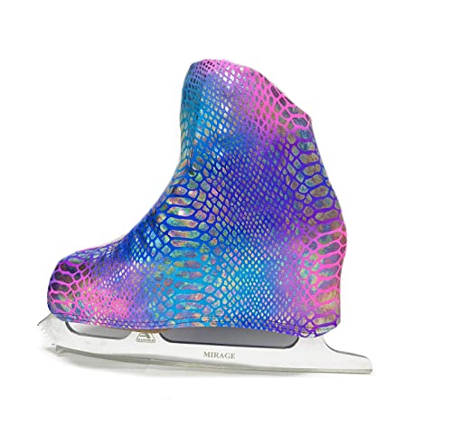 Kami-So Metalic Figure Skating Boot Covers Sunset Python(Child)