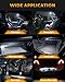 Zakolak 24PCS LED Interior Car Lights, Extremely Bright 6500K White LED Bulb Kit, Applicable to Dome Map Door Lights and Other Parts Replacement for Your Cars, to Help You See Inside The Car at Night