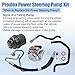 Proxlex Power Steering Pump Kit Fit for BMW 325i E46 325Ci 330Ci 330i 2000 2001 2002 2003 2004 2005 Replaces# 21-5350 553-58945 32416760036