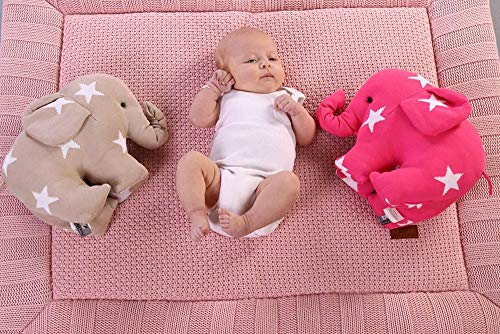 BO Baby's Only - Gebreid boxkleed Robust - Parklegger - Speelkleed - Oud Roze - 85x100 cm - Extra dik - Tweezijdig te gebruiken - Afbeelding 7