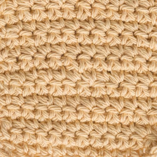 Image of Lily Sugar'n Cream 100% Cotton Yarn 6-Pack Bundle with Bella's Crafts Stitch Markers (Sunset)