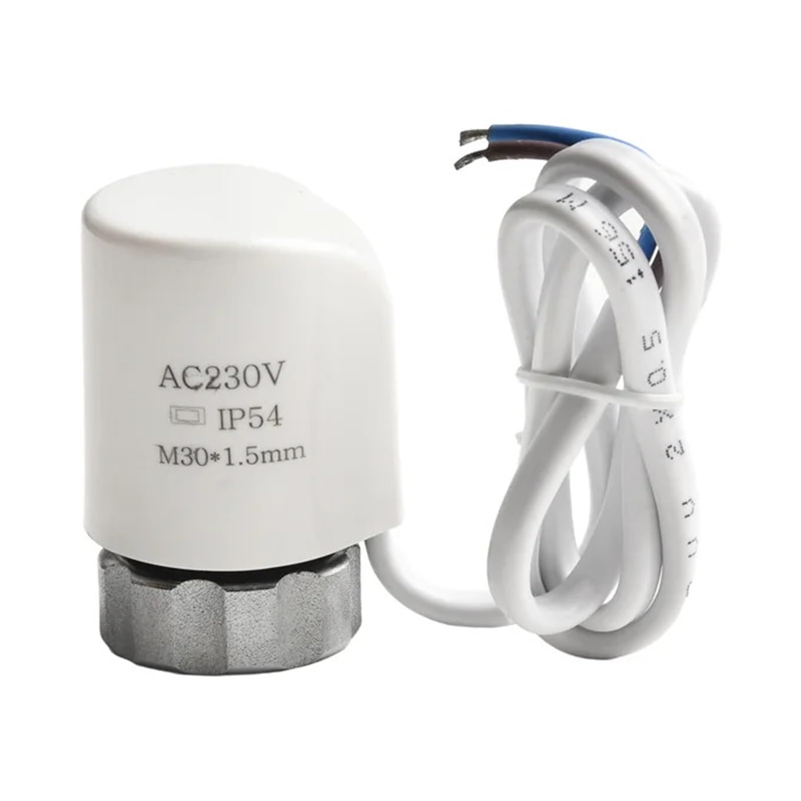 1 sztuka AC230 V M30 x 1,5 mm napęd elektrotermiczny do części systemu regulacji temperatury zaworu grzejnika podłogowego (Normally Open)
