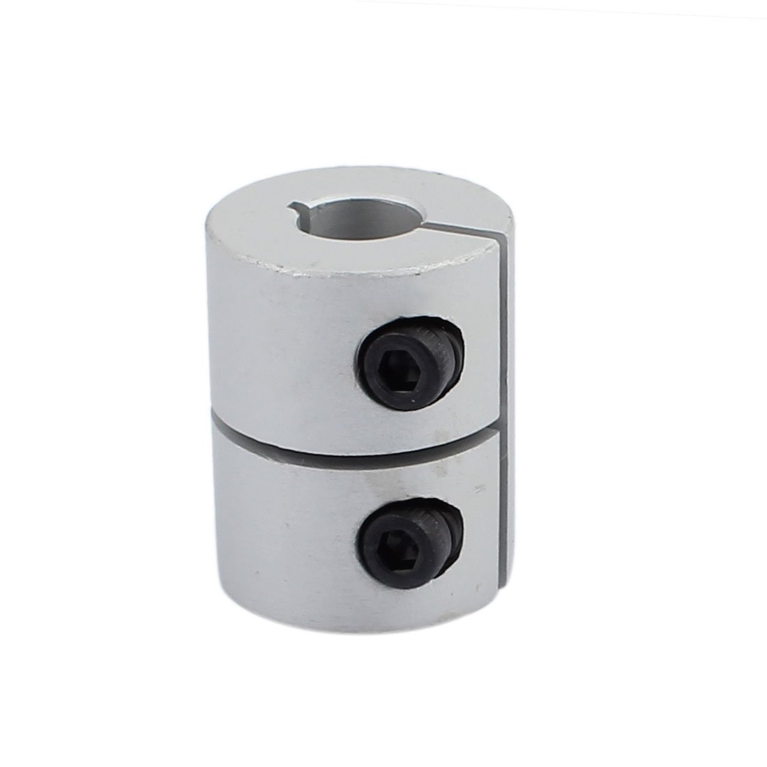Accouplement élastique Arbre 10mm à 10mm - Diamètre 25mm, Longueur 30mm - Alliage Aluminium + Polyuréthane - Pour Transmission Couple, Absorption Vibrations