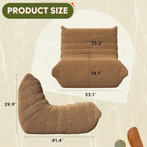 WLIVE Teddy Fleece Togo Bean Bag