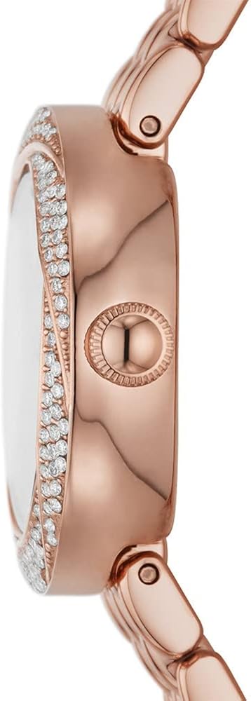 Emporio Armani Orologio Donna, movimento a due lancette, cassa in acciaio inossidabile oro rosa 26 mm con bracciale in acciaio inossidabile, AR11474 Emporio Armani Orologio Donna, movimento a due lancette, cassa in acciaio inossidabile oro rosa 26 mm con bracciale in acciaio inossidabile, AR11474