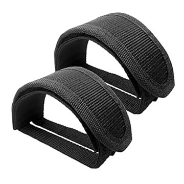 bike pedal with straps