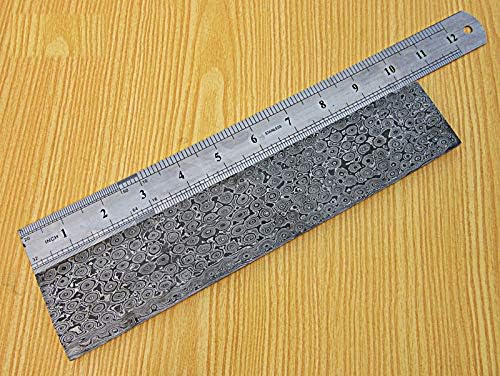 BLD-560, Custom Handmade Damascus Steel Billet Knife/Blank Blade Making Bar