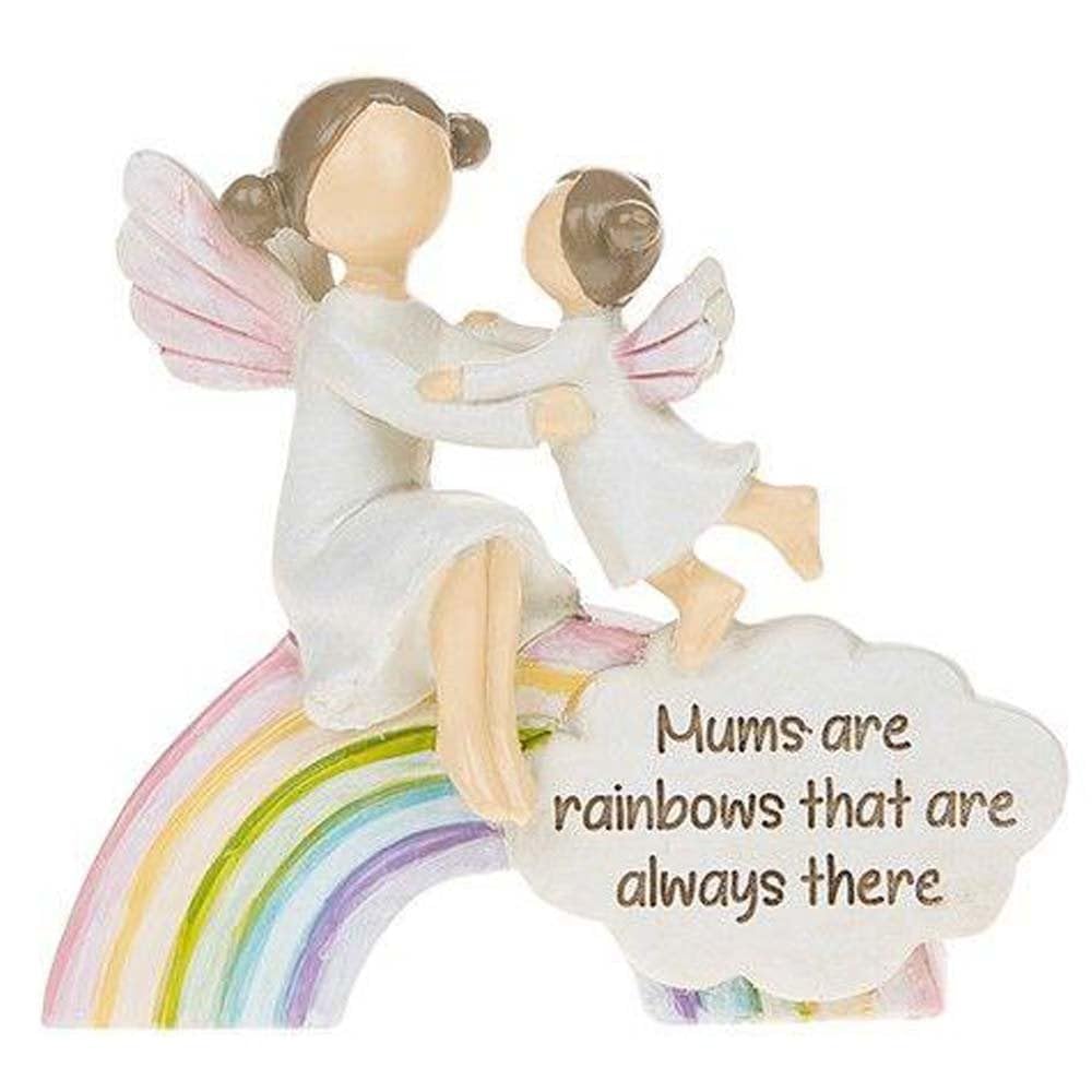 Joe Davies Multi-Colored Rainbow Angels Sentimental (Mum Always There)
