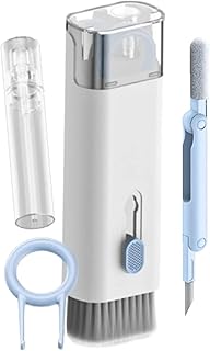 Next Store 7-in-1 Keyboard Cleaner Brush with Key Puller, Multifunctional Cleaning Brush for AirPods 2/Pro and Mechanical Keyboards, Blue