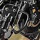 Schwarze Highway Bars für CMX500 Rebel 17-23, Motorrad Stahl Motorschutz Stoßstange Sturzbügel Rahmen Fallschutz für Rebel CMX 500 Rebel500 2017 2018 2019 2020 2021 2022 2023