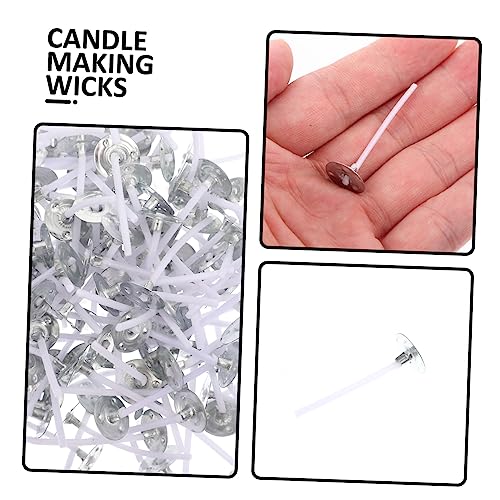Mecha para hacer velas accesorios de algodón natural miniatura 3
