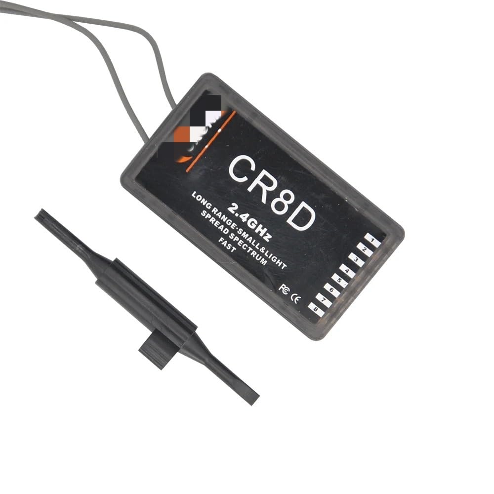 Receptor CR8D 2,4 GHz 8 Canales Compatible con módulo DSSS CT8F/CT8J /CT8Z/CT3F/ V2
