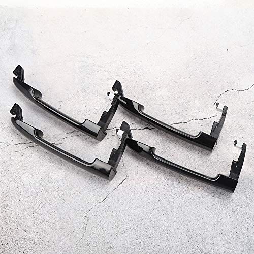 Kit poignées de porte Sonata en ABS haute qualité durable - 2